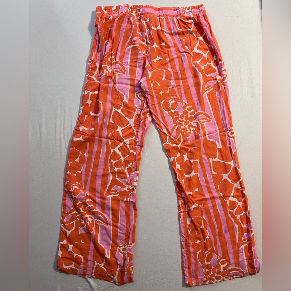 Lilly for Target Giraffe Print Palazzo Pants